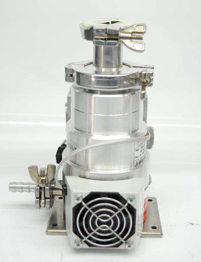 Used Pfeiffer TMH 071 P Turbomolecular Pump w/ TC600 Drive, TPS 100 Power Supply