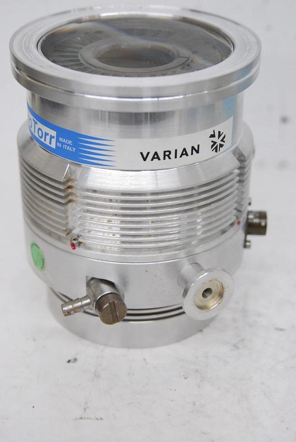 Used Varian TV 150HT Turbomolecular Pump Turbo-V MacroTorr W/ 9699535 Controller