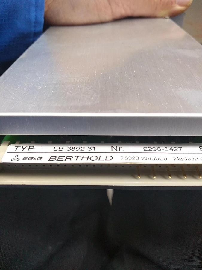 Used Berthold LB-3892-3 Module / Analytical Luminescence Monolight 2010