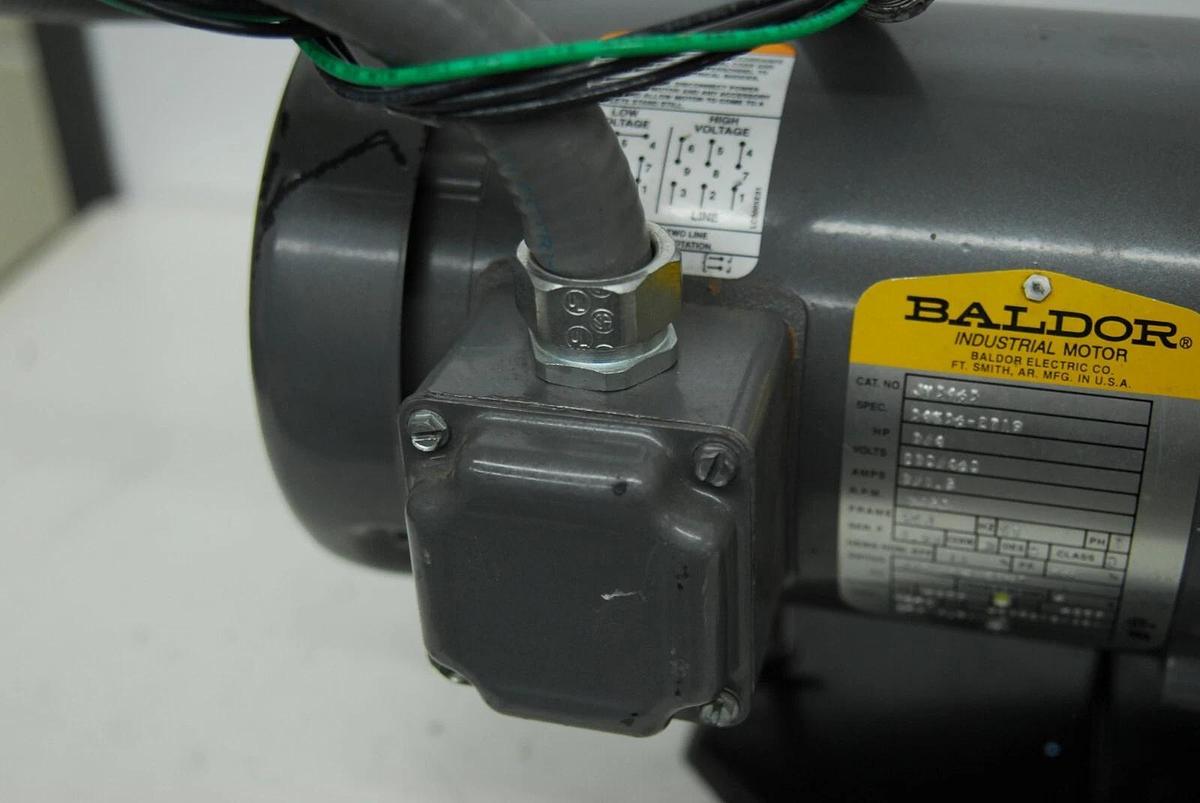 Used EBARA ACDU70/17T3G Stainless Steel Centrifugal Pump / Baldor JM3463 Motor