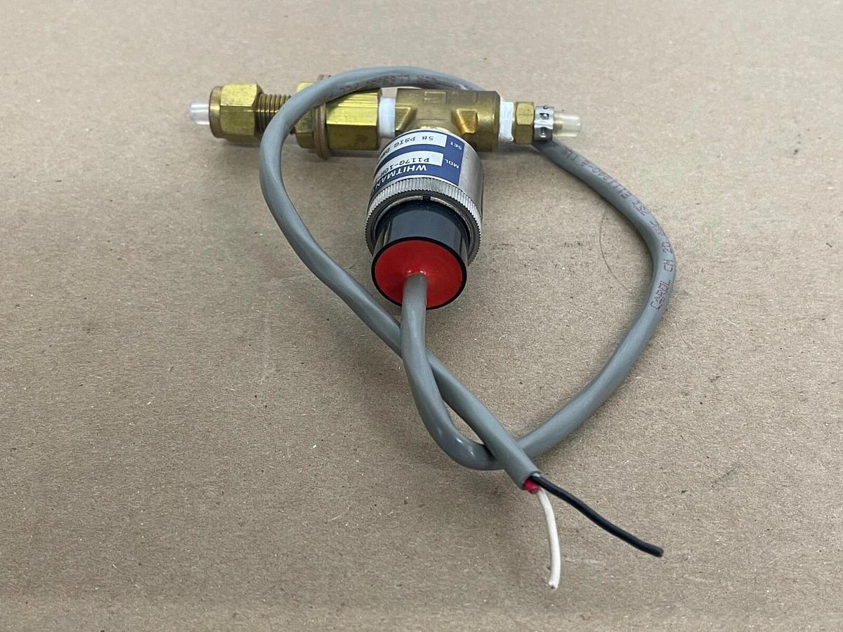 Used Whitman Controls P117G-10H-F12L24-X  Pressure Switch 1/8in