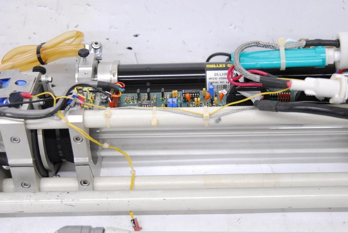 Used Sharplan 1020 Sealed-Off Laser System W/ Melles Griot 05-LHR-289 HeNe Laser, PSU