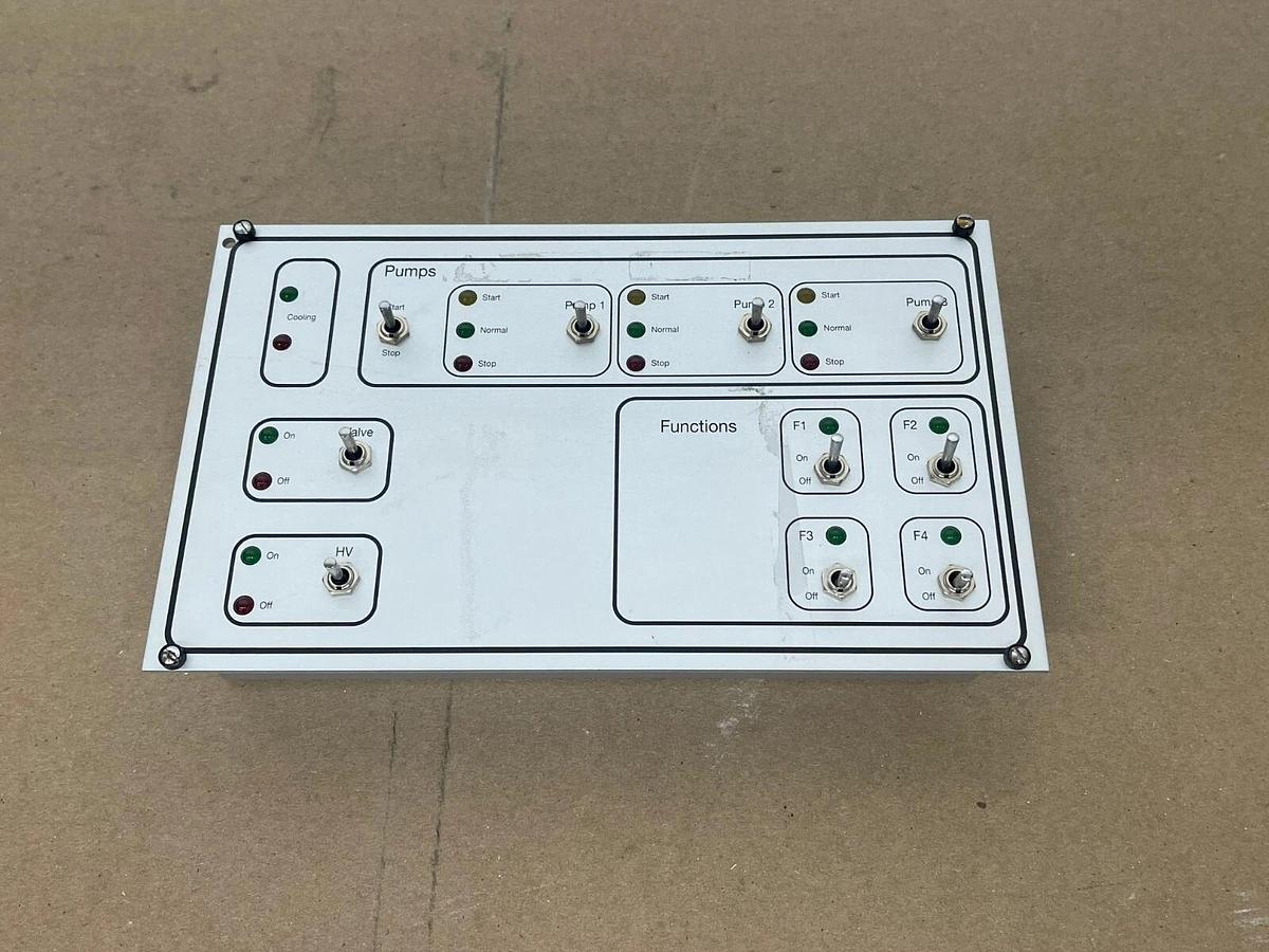 Used Bruker DJ015 Pump Control Panel