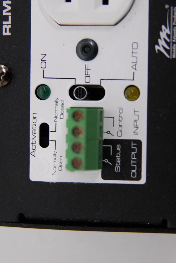 Used Middle Atlantic RLM-15-1CA 15 Amp Controlled Stand-Alone Power Module