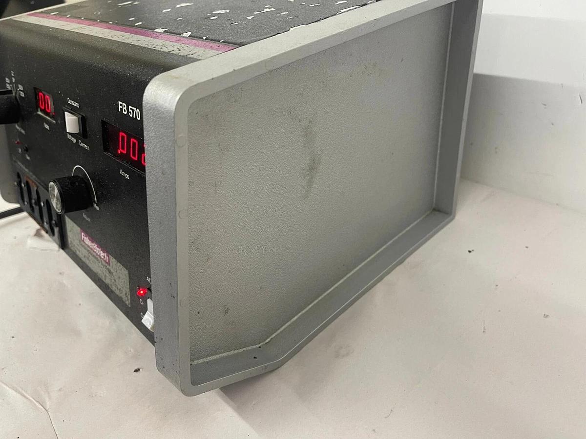 Used Fisher Biotech FB 570 (FB570) Electrophoresis Power Supply - TESTED