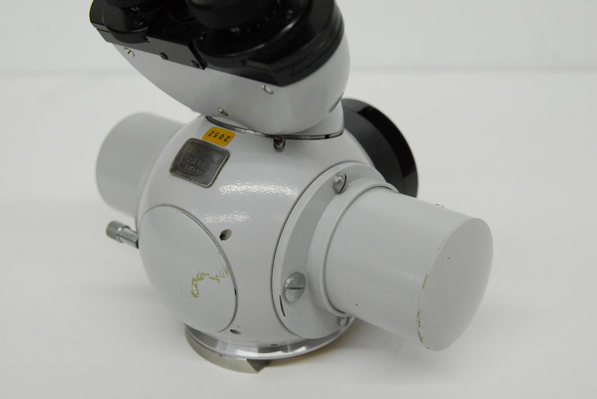 Used Zeiss Universal Microscope Tube Head, Eyepieces, Optovar, Filter Slider