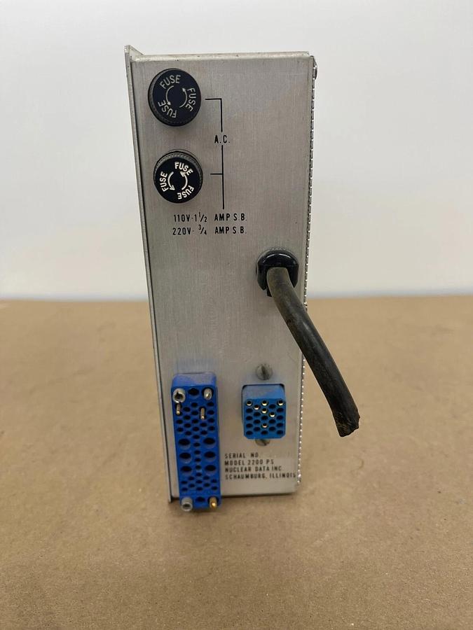 Used Nuclear Data Power Supply Model 2200 PS