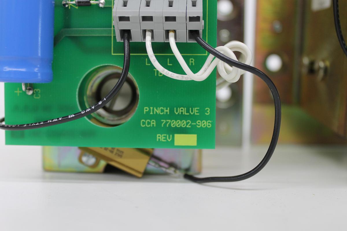 Used Pinch Valve Assemblies 770002 [Cobe 2991 Cell Processor]