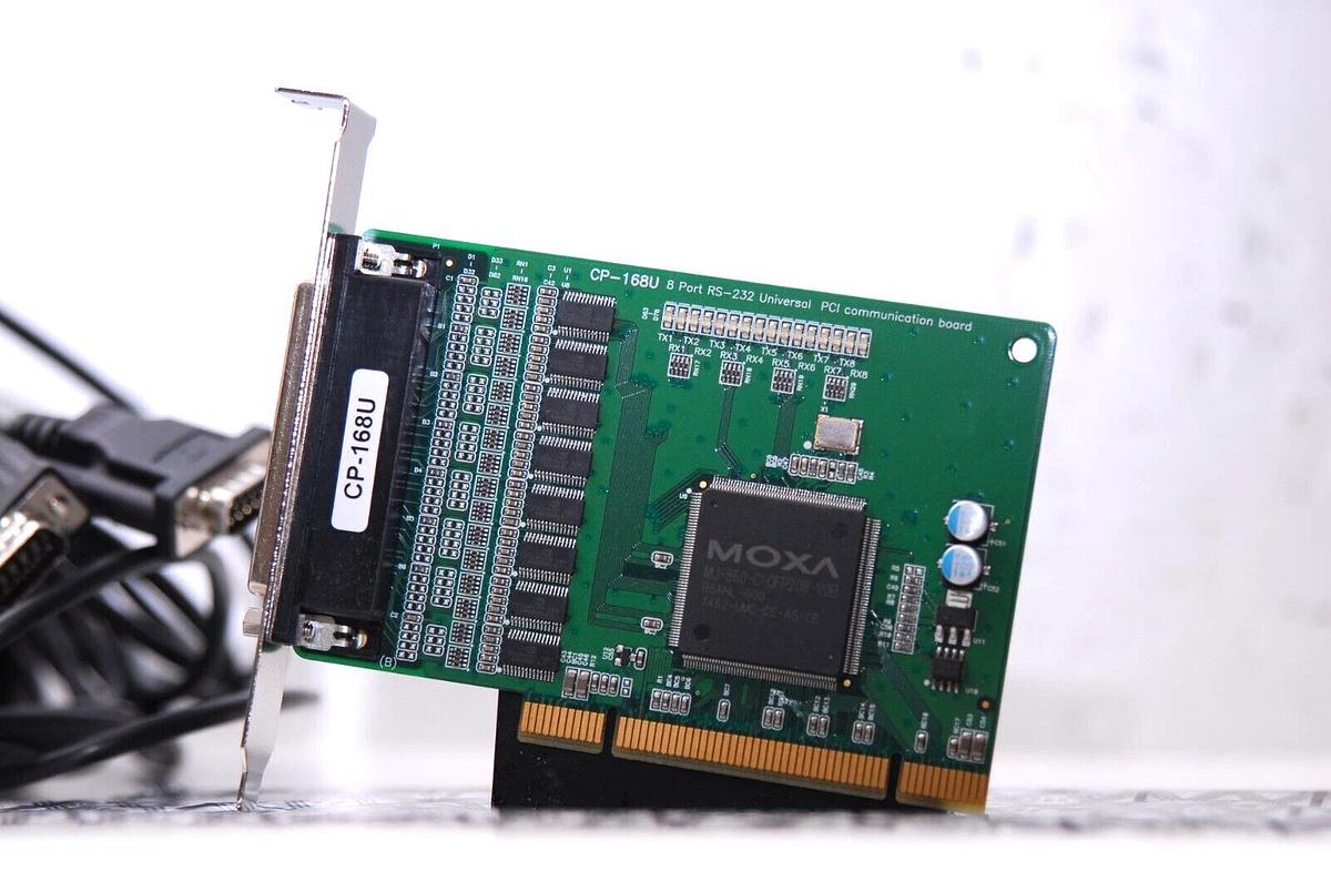 Used Moxa MOXA CP-168U multiport serial card 8 PCI RS232