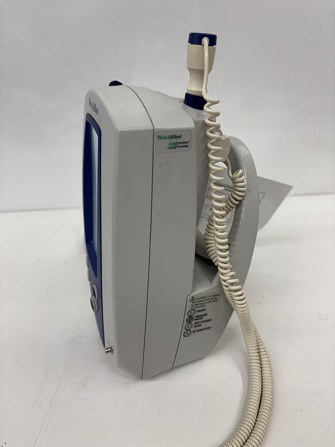 Used Welch Allyn 420 Spot Vital Monitor w/ Temp Probe + Power Supply