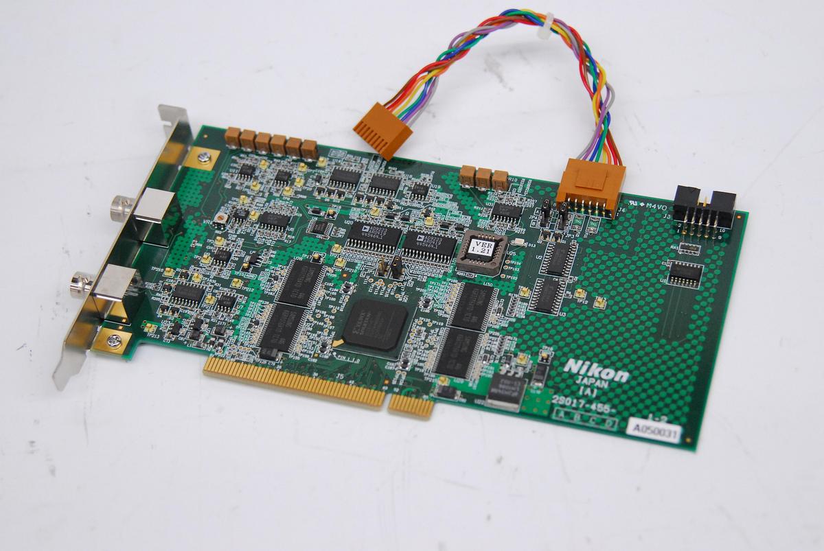 Used Nikon 2S017-455 PMT Acquisition Board G/AUX Channels v1.21 - D-eclipse C1
