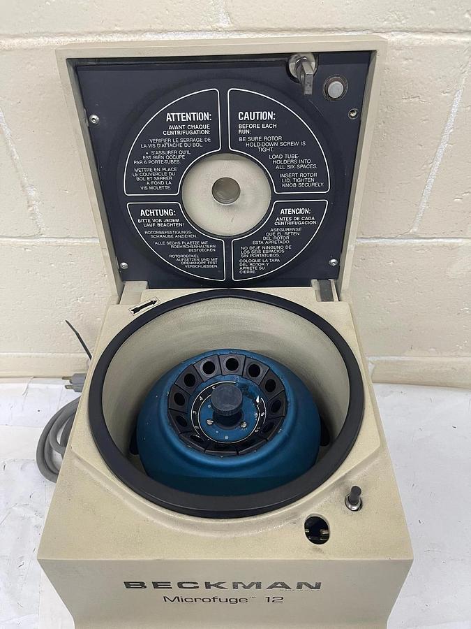 Used Beckman Microfuge 12
