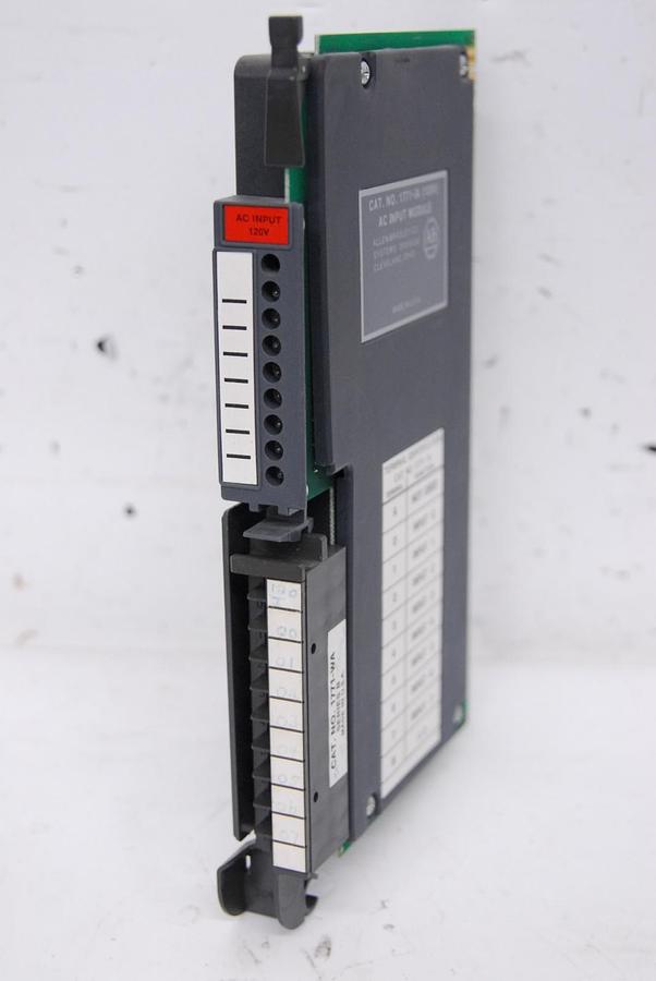 Used Allen-Bradley 1771-IA (120V) AC Input Module W/ Wire Arm 1771-WA