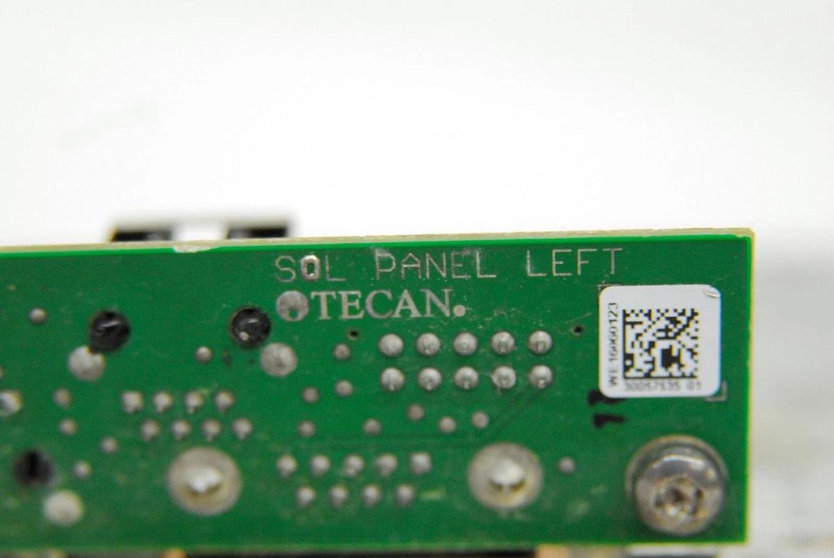 Used Tecan SOL Panel Left 30057535 I/O LAN Panel - Ortho-Clinical Vision Analyzer