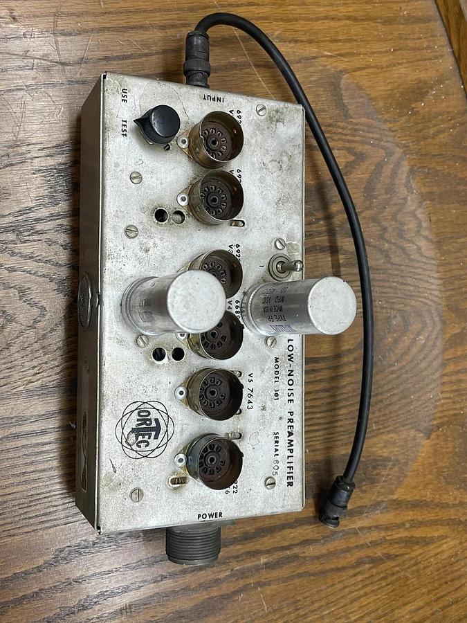 Used Ortec Model 101 Low-Noise Preamplifier Vintage