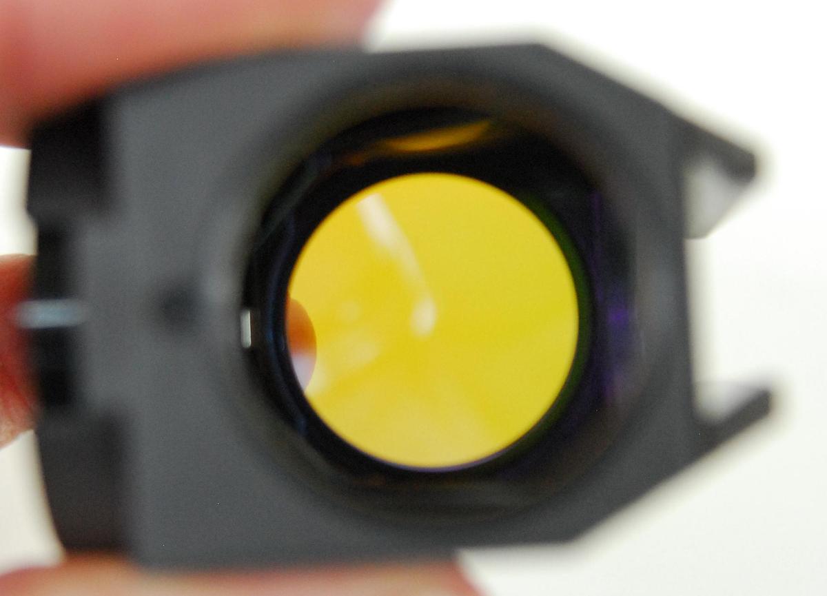 Used Olympus U-MF2 ET GFP/mCH BS 52-851344-000 Microscope Fluorescence Filter Cube