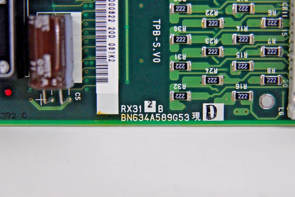 Used Mitsubishi RX312 BN634A589G53 Circuit Board (RA-90 Wire EDM)
