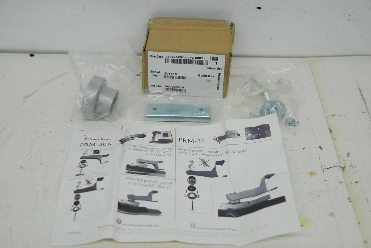 Used Promethean ABP2V3-PROJ-UPG-BRKT AB+2V3 Projector Upgrade Kit (PRM-30A, PRM-35)