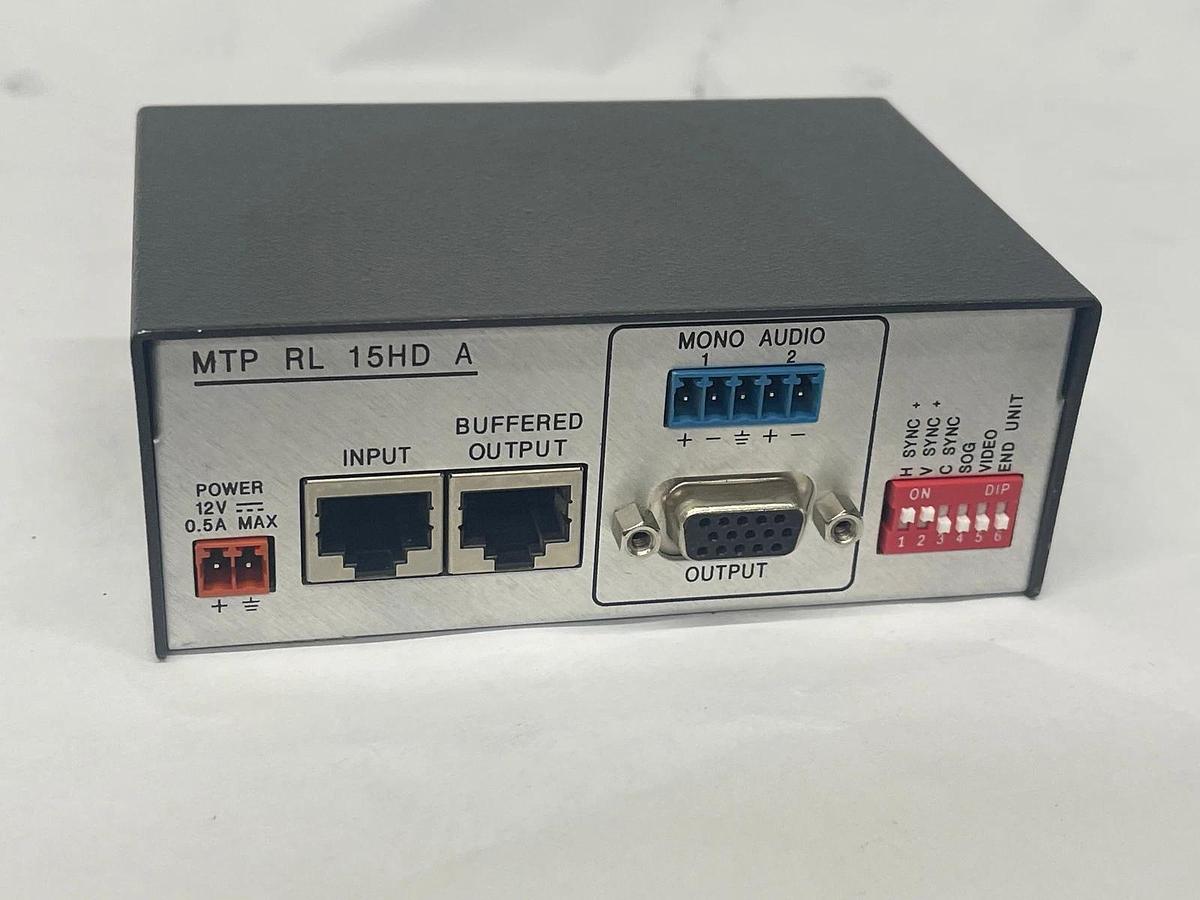 Used Extron MTP Series MTP RL 15HD A Twisted Pair Transmitter