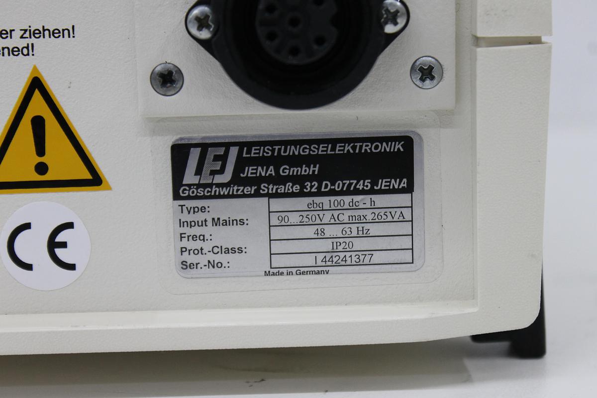 Used EBQ-100 DC-H LEJ Microscope Power Supply 100-240VAC 265VA 50-60hz