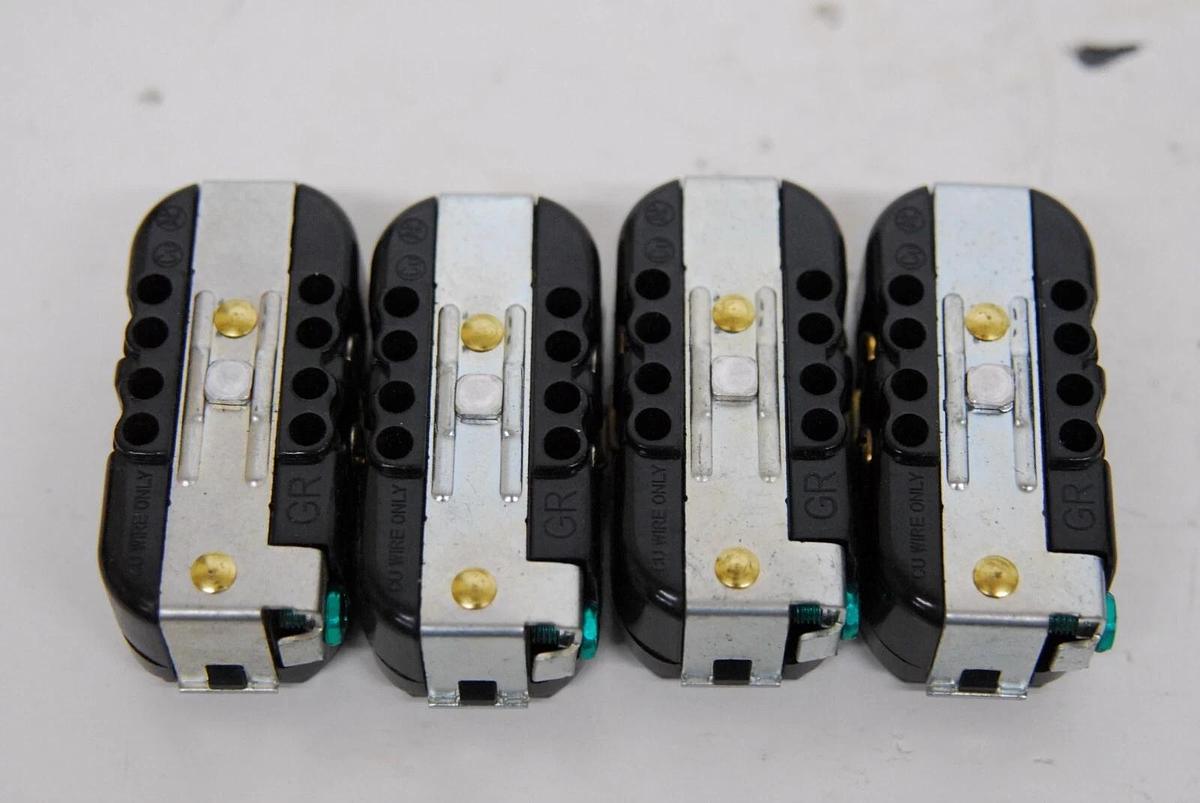 Used Rong Feng E-09 Power Receptacles 20A 125V - Lot of 4