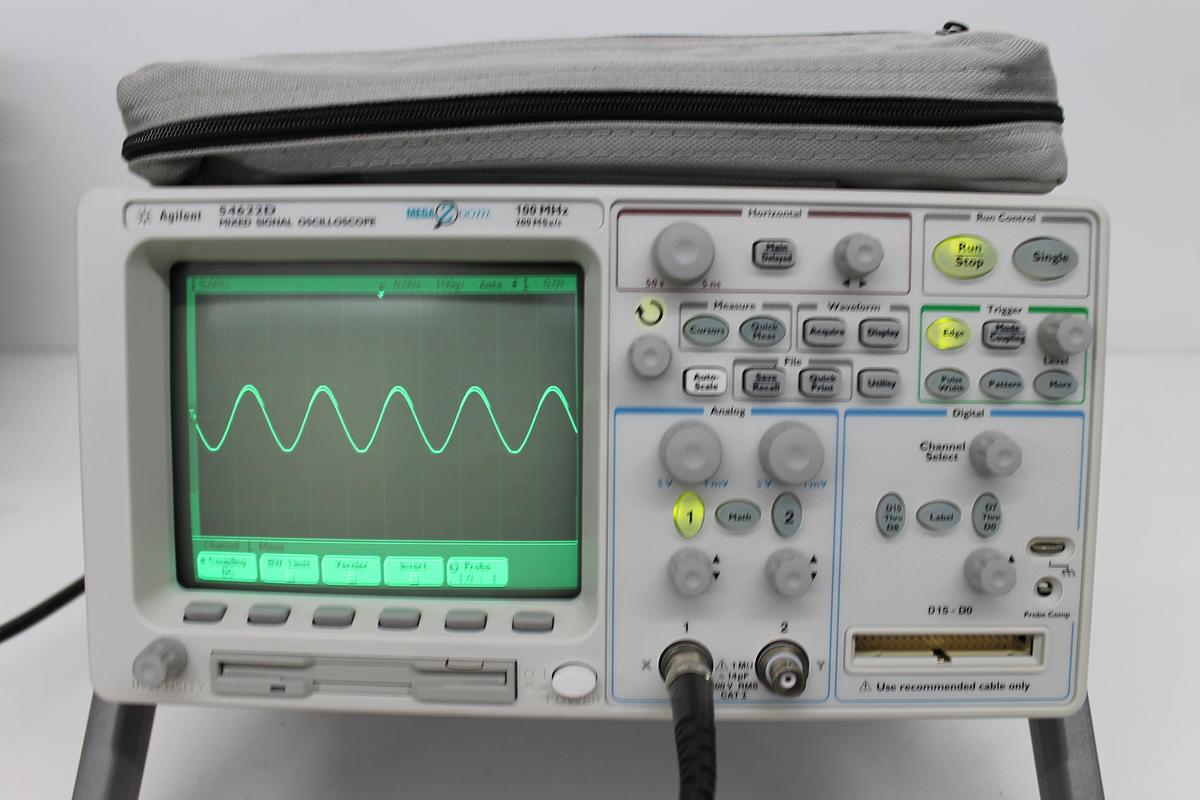 Used Agilent 54622D 100 MHz Mixed-Signal Oscilloscope - COMPLETE