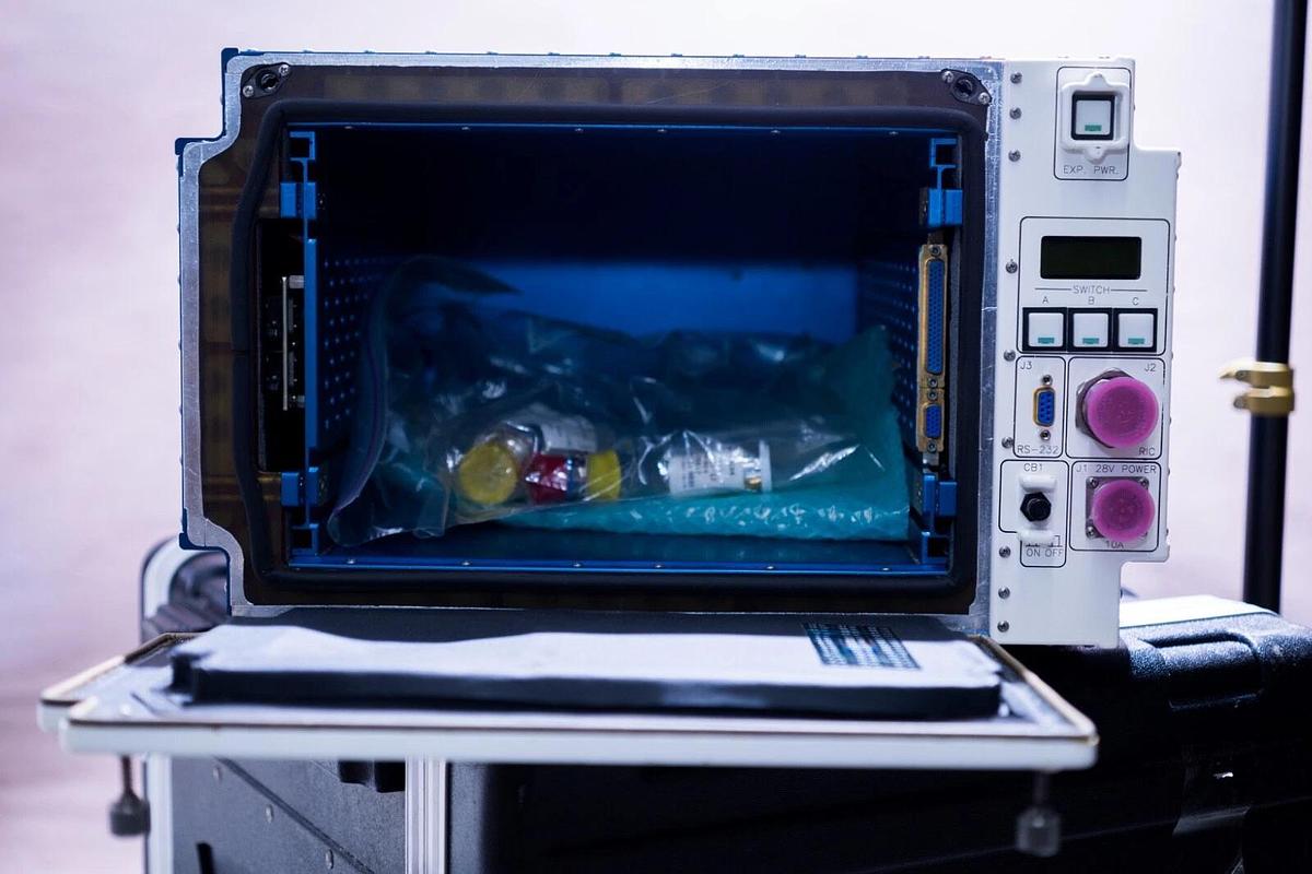 Used ISS Space Hardware from 1999 UAB/SHOUT Climate Single Locker Payload Prototype