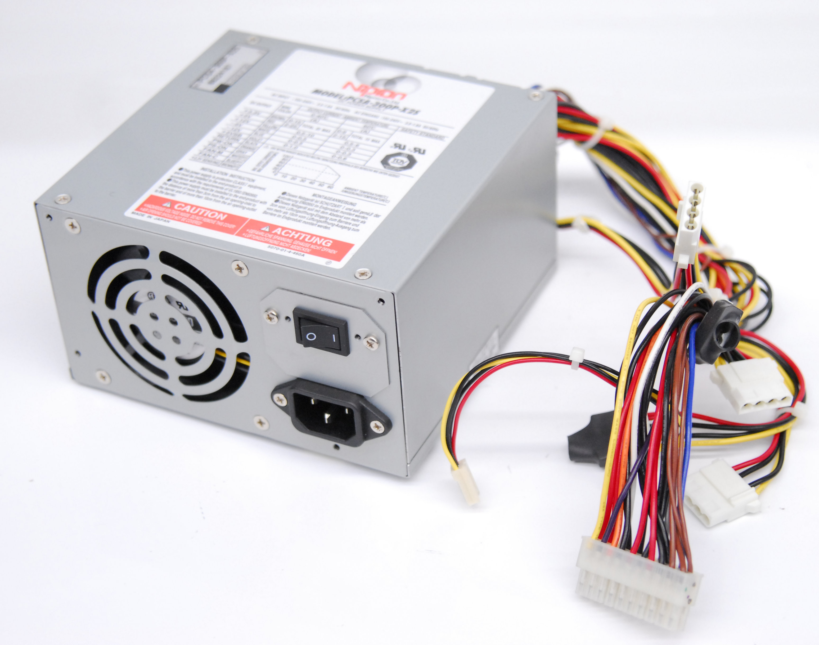 Used Nipron PCSA-300P-X2S 300W Industrial 20-Pin Power Supply - Nikon Eclipse C1