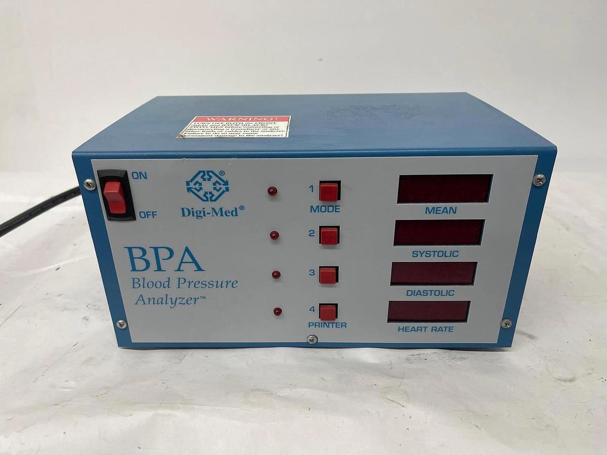 Used Digi-Med BPA-400A Blood Pressure Analyzer