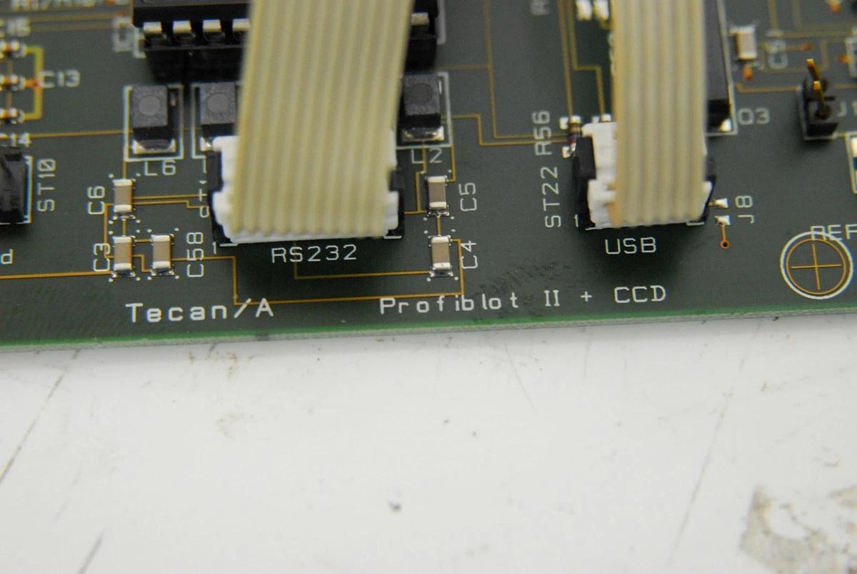 Used Tecan 3855025_05 Profiblot II + CCD Main Control Board