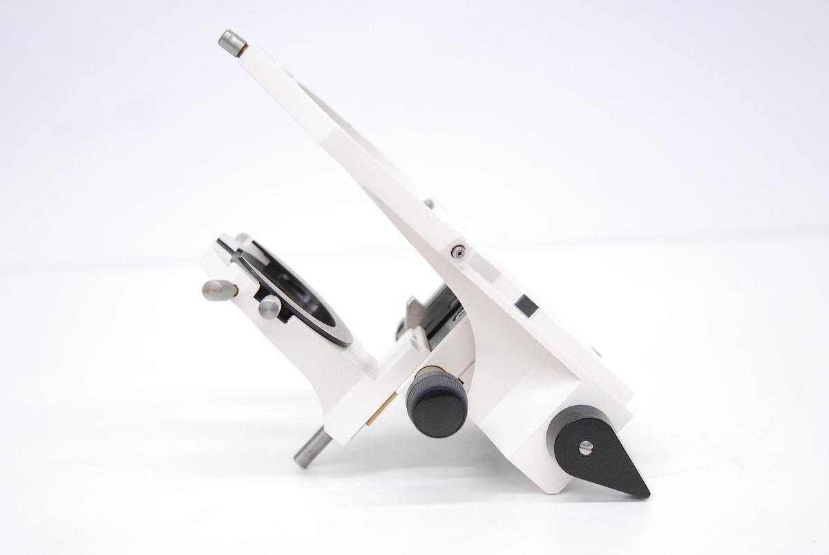 Used Zeiss Microscope 451825 Stage and 451830 Condenser Carrier - Axioplan Axiophot