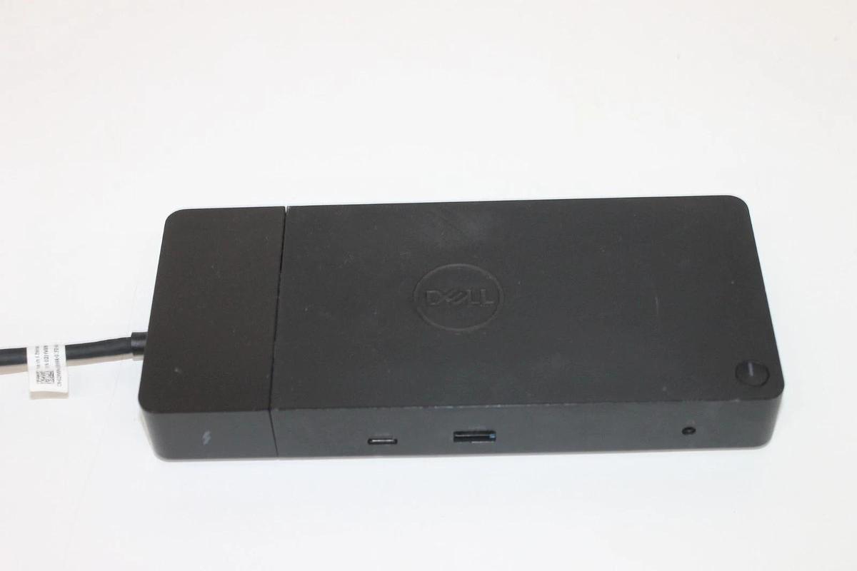 Used Dell Thunderbolt WD19TB Docking Station  with Power Supply