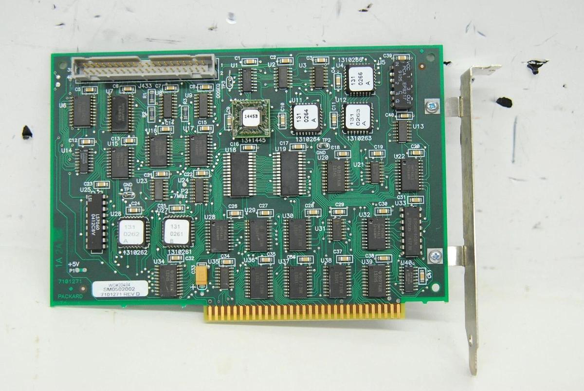 Used Packard 7101271 5091271A Analog ISA I/F Interface Board