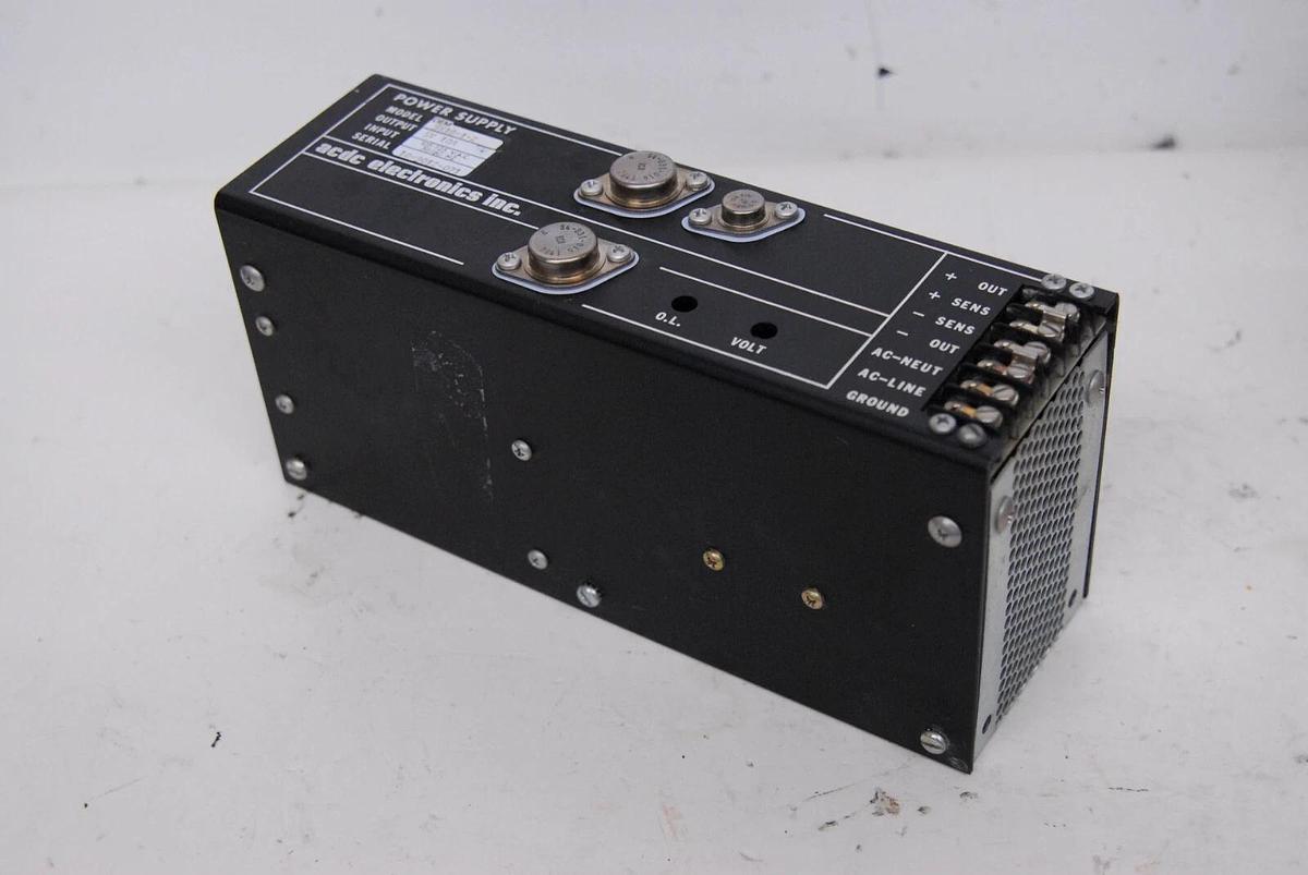 Used ACDC Electronics 5N10-1-2 Power Supply 5V 10A