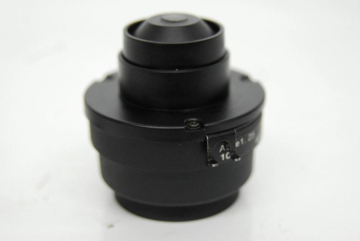 Used Nikon EC-2 Abbe 1.25 Microscope Condenser W/ Blue Filter - Eclipse E200