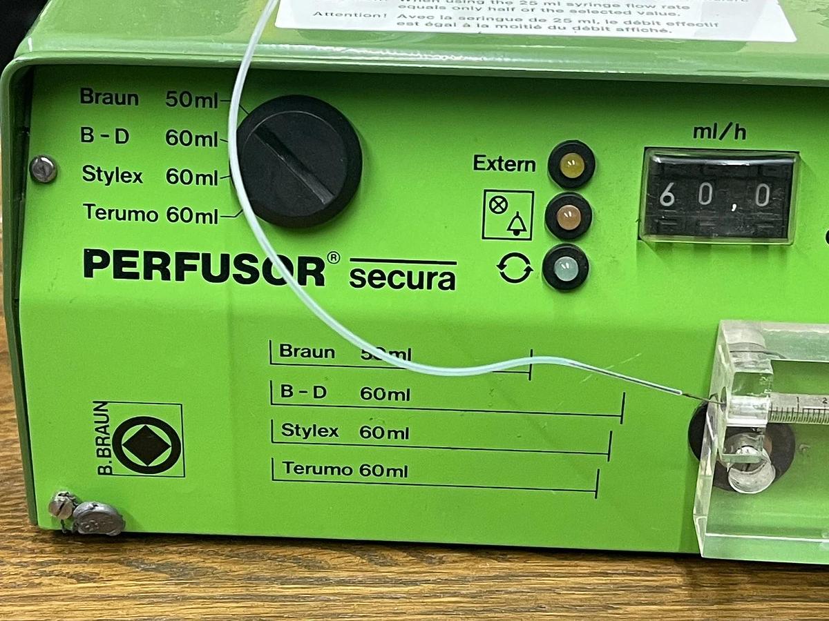 Used B. Braun Perfusor Secura RS 232