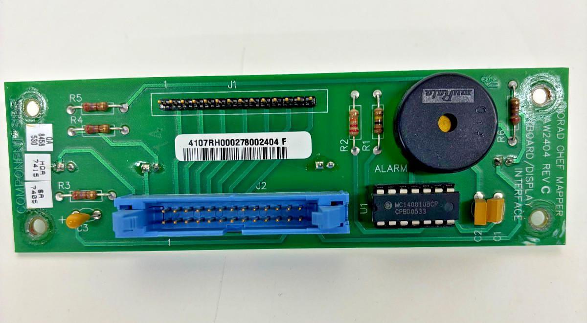 Used Bio-Rad AW2404 Keyboard/Display Interface Board - CHEF MAPPER