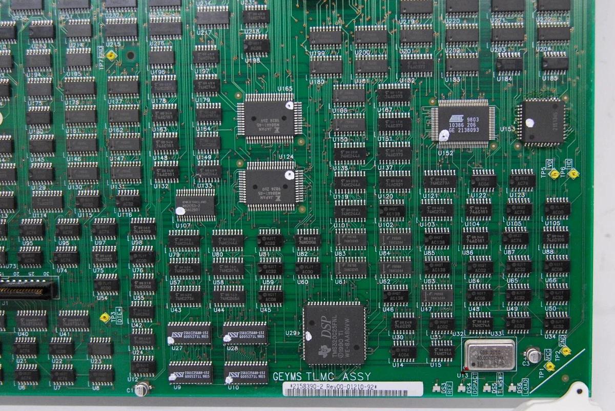 Used GE GEYMS TLMC 2158390-2 Time Line Memory Processor and Cine (GE LOGIQ 400)