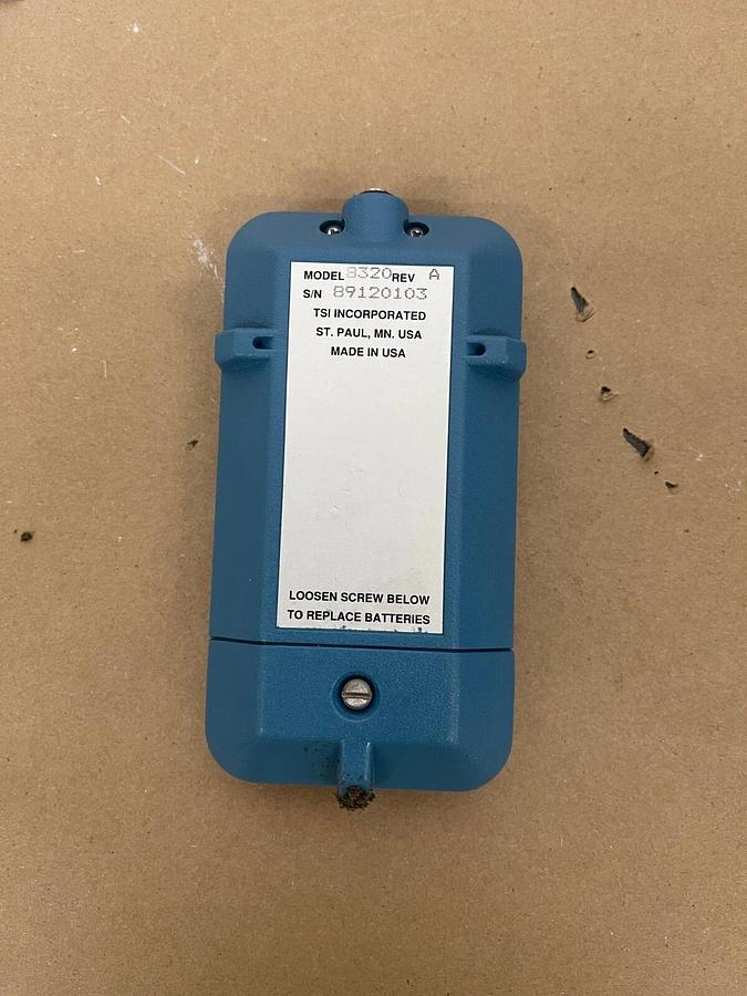 Used TSI VelociCheck 8320 Air Velocity Meter W/ Case and Service Manual