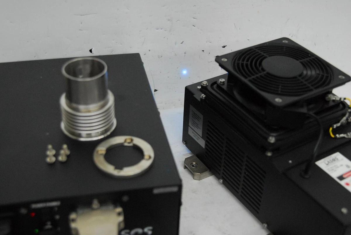 Used Lasos LGK 7812 ML4 Ar-Ion Laser 450-530nm W/ LGN 7812 Power Supply - LMS 510