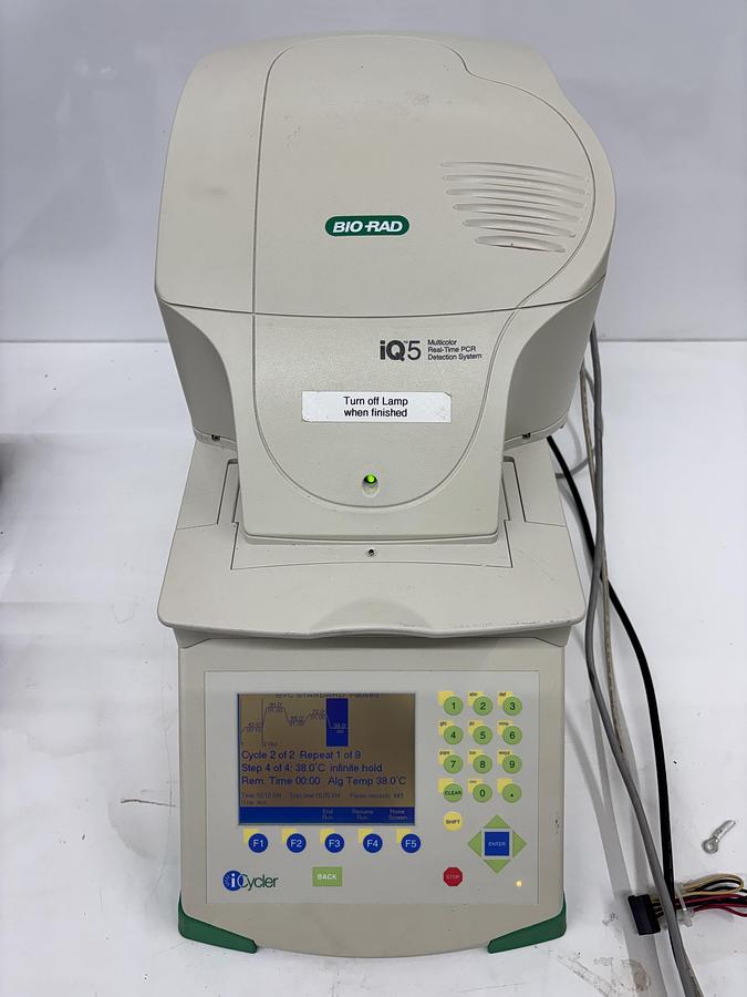 Used Bio Rad iCycler Thermal Cycler w/ iQ 5 Optical Module