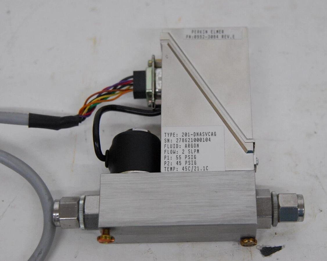 Used Porter Perkin Elmer LB-366 201-DNASVCAG Mass Flow Meter
