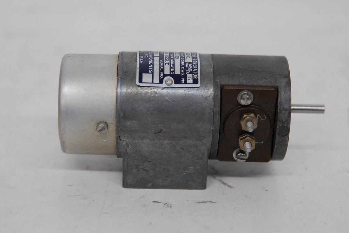 Used Reeves Instrument Corp 135359 A-16-114 DC Tachometer Generator