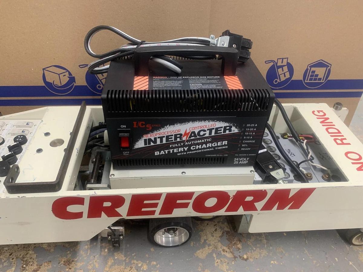 Used CREFORM BST AGV Tugger CA-A3800C w/Battery/Charger, & Accessory Handle (Tested)