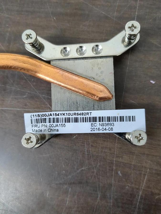 Used Thermal HeatSink PN: 00JA155 for TCxWave 6140-A30