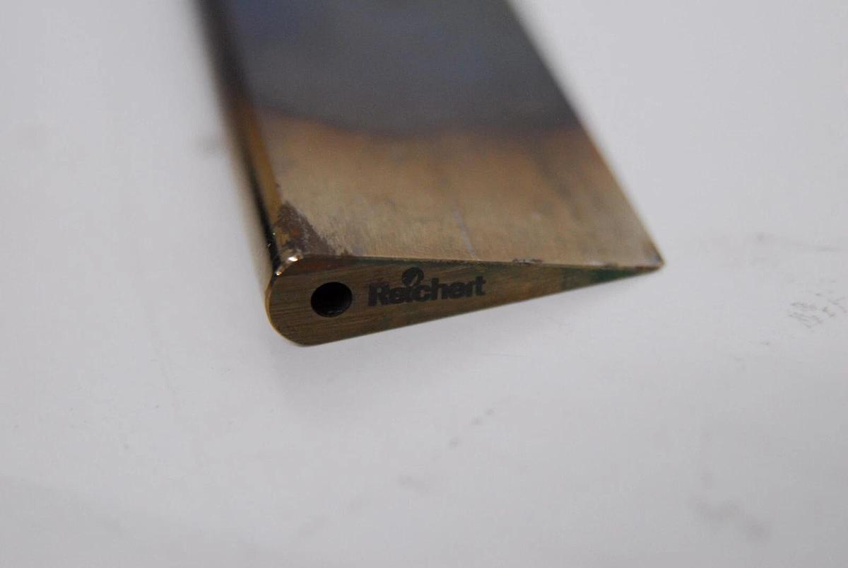 Used AO Reichert Microtome Knife 7.25" 185mm W/ Hard Case