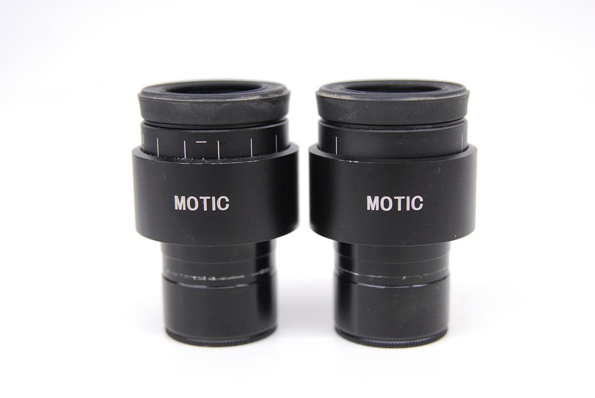 Used Motic N-WF 10X/20 Eyepiece Set (30MM)