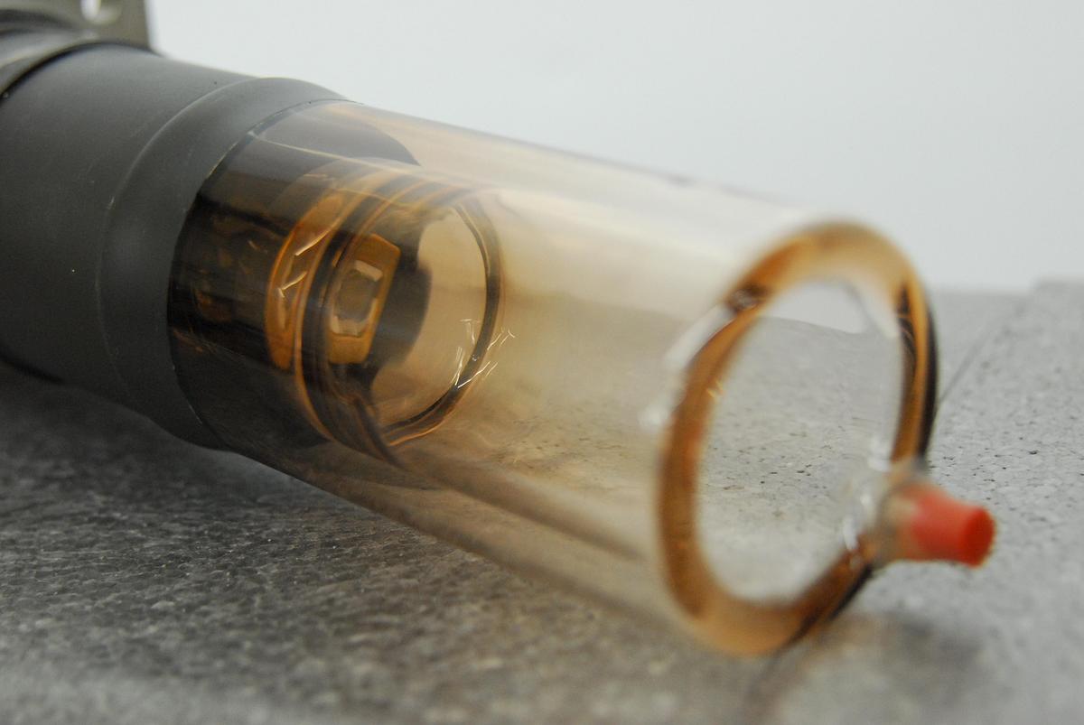 Used Rigaku R01-29-0202, 9430 022 73201, DK 427209 Long Fine Focus (LFF) 2200W Copper (Cu) Analytical X-ray tube