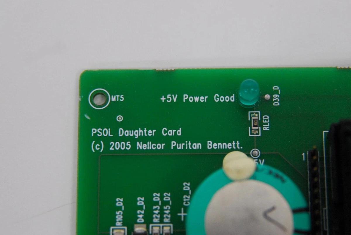 Used 10002284 PSOL Daughter Card - Puritan Bennett 740 Ventilator