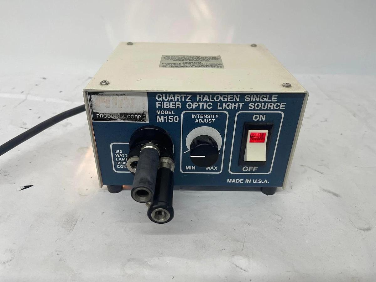 Used Cuda M150 Quartz Halogen Single Fiber Optic Light Source